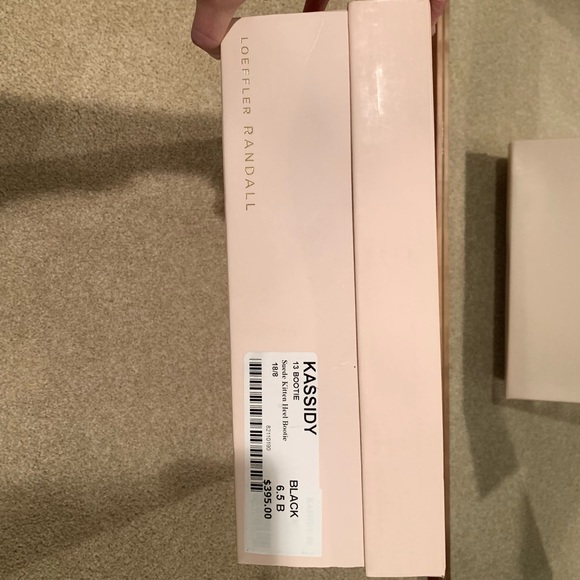 Loeffler Randall Kassidy Kitten Heel Bootie, Black Suede - Picture 15 of 16